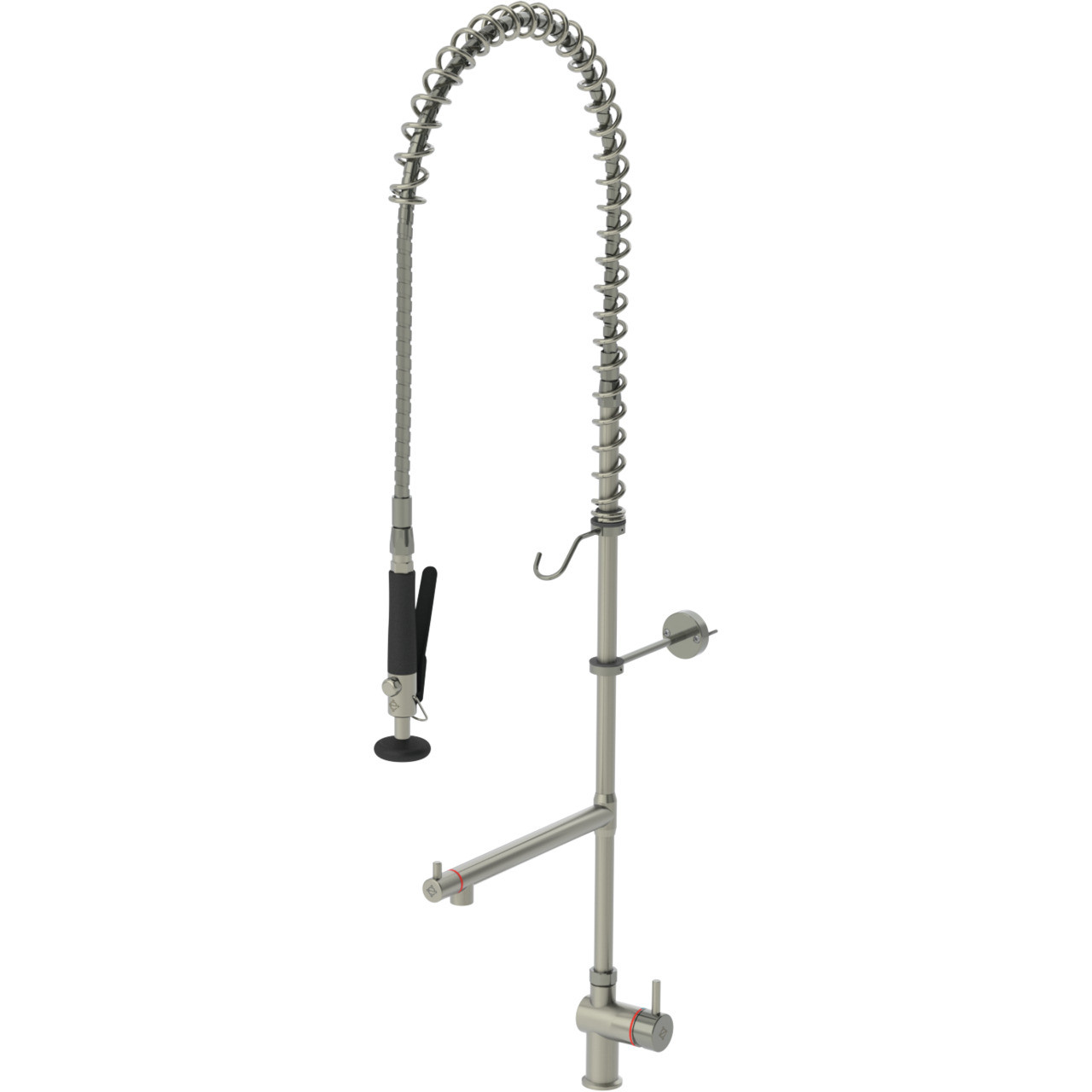 Geschirrspülbrause Einhebelmischbatterie Classic Clean / Auslauf 220 mm